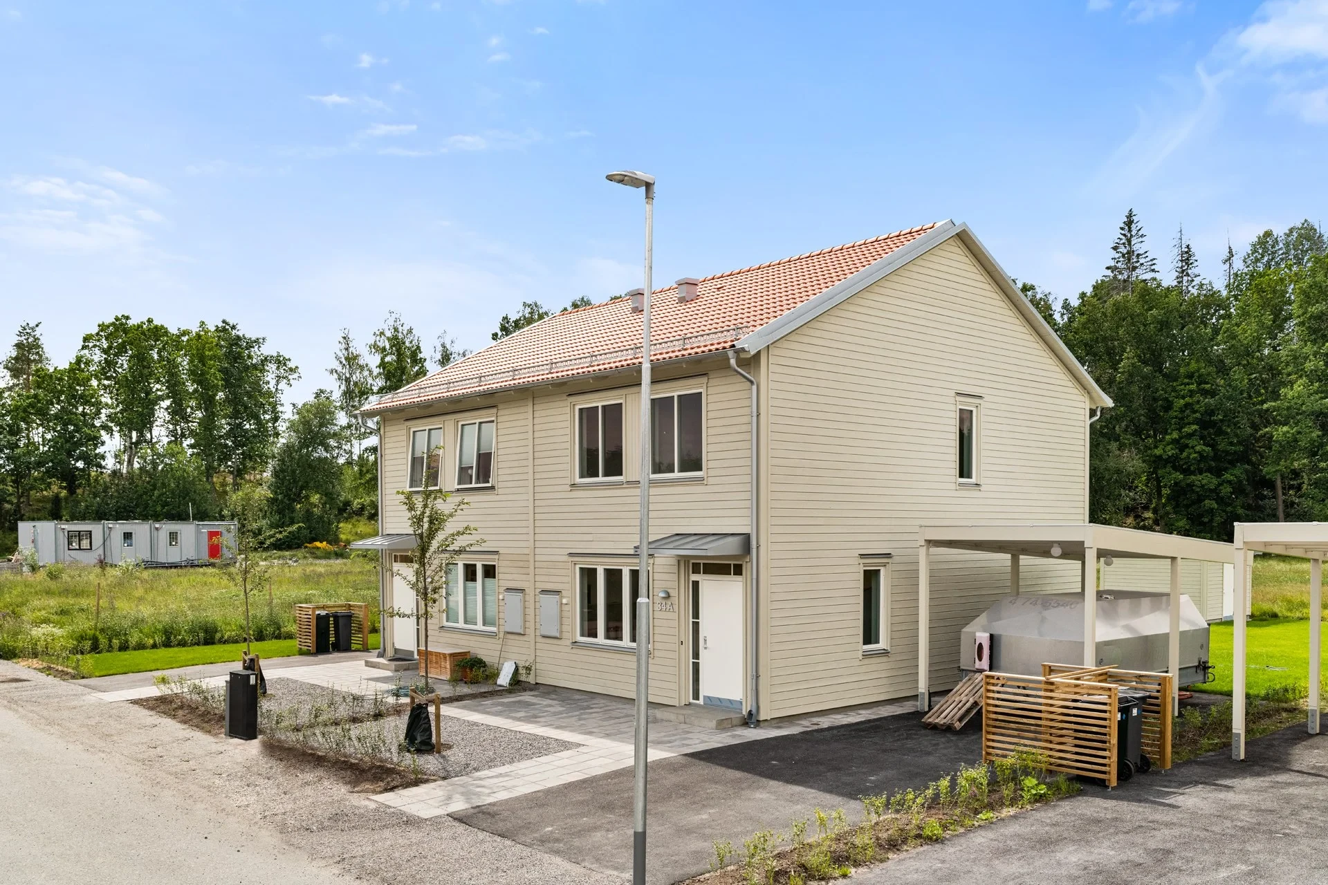 Br-parhus i nyskick i populära Björnö