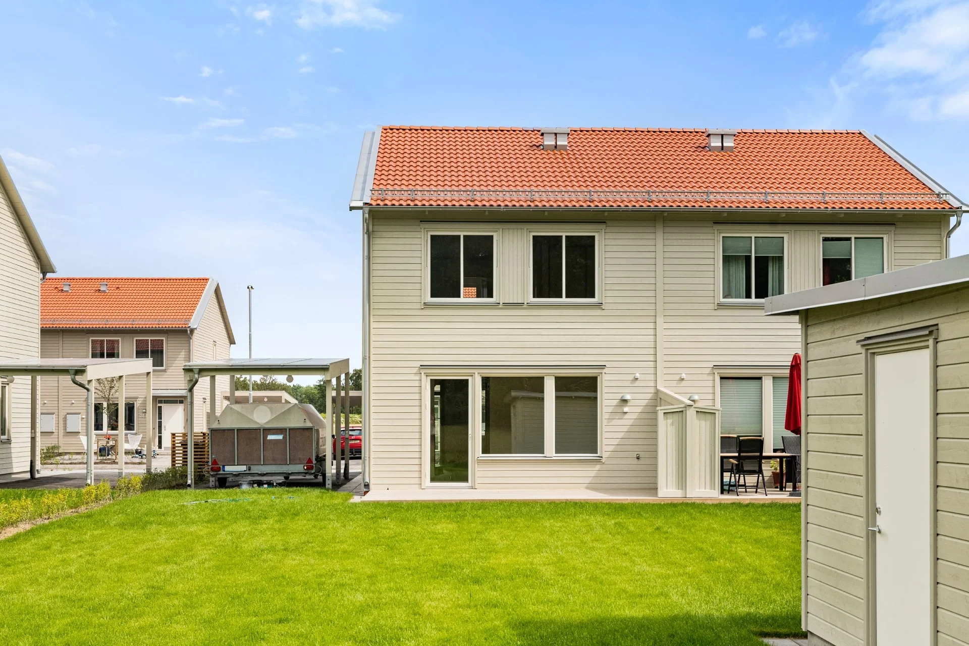Br-parhus i nyskick i populära Björnö