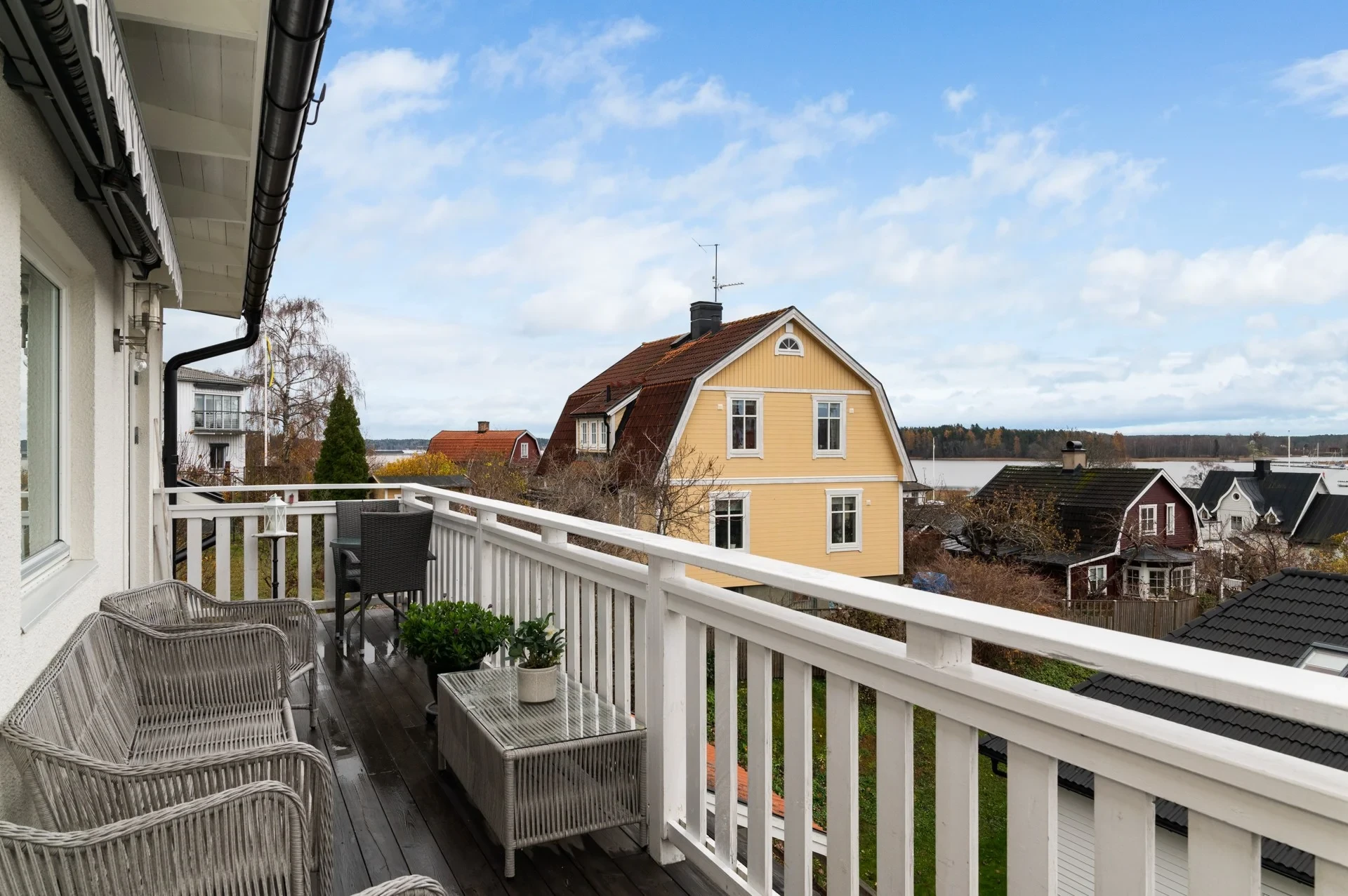 Magnifik utsikt från majestätisk balkong!