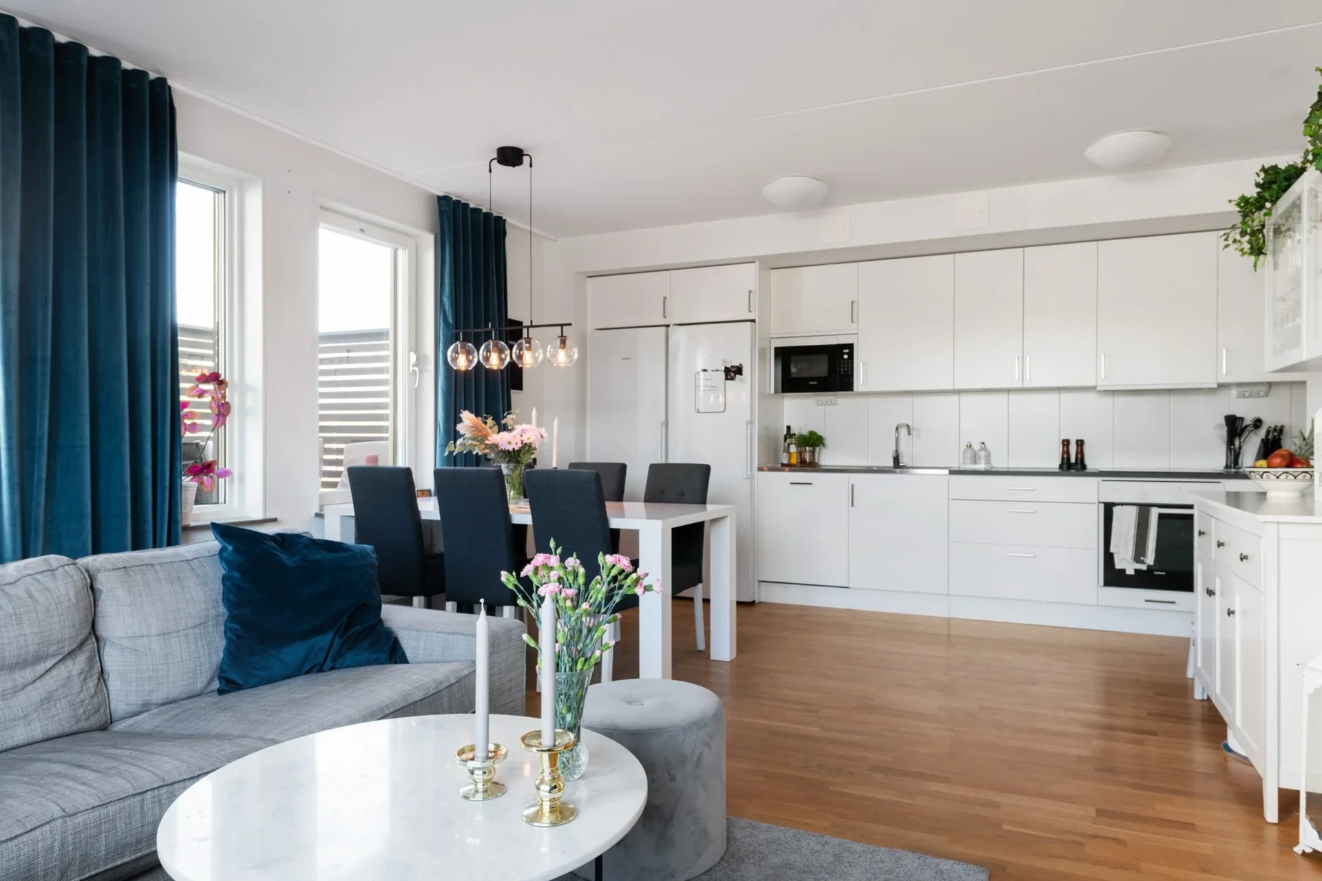 Modern och fin tvåa i markplan