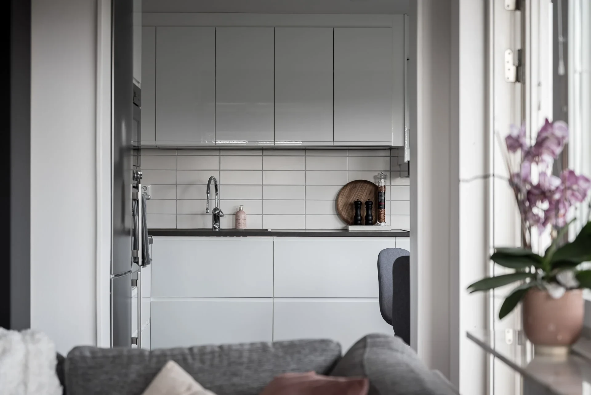 Mycket fint renoverad lägenhet som nås med hiss