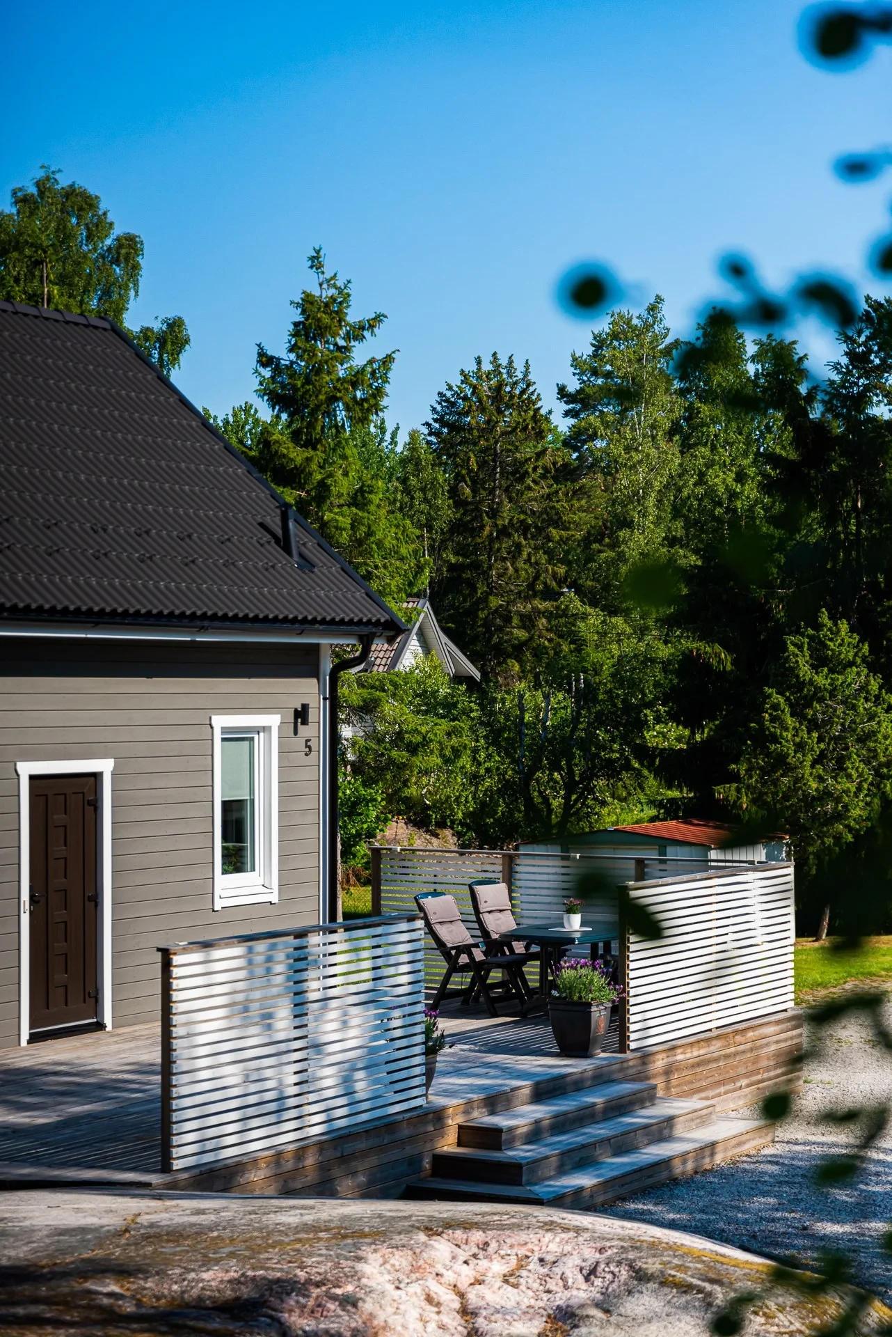 Nybyggd åretruntbostad på Rådmansö med båtplats!