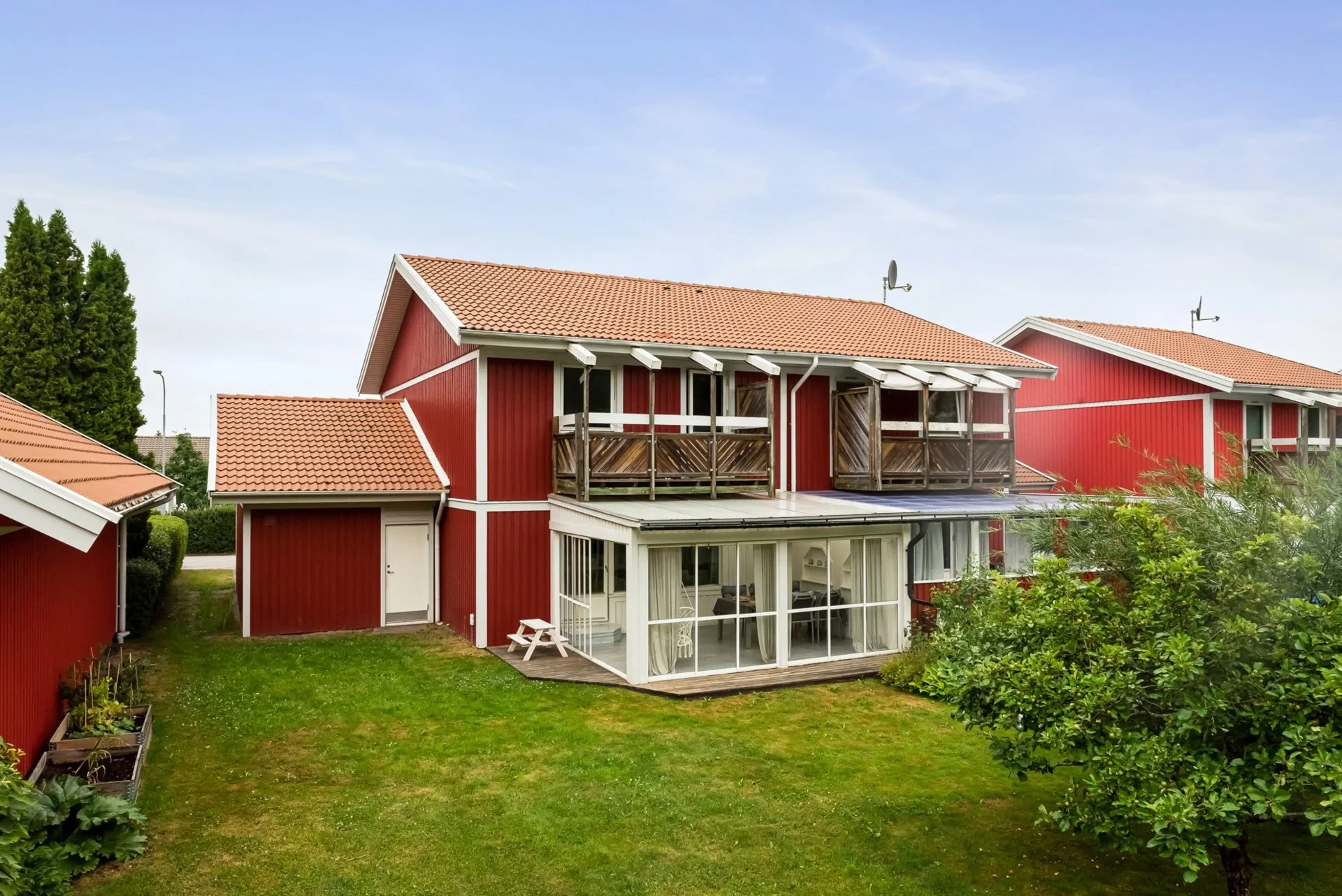 Smakfullt renoverat br-parhus