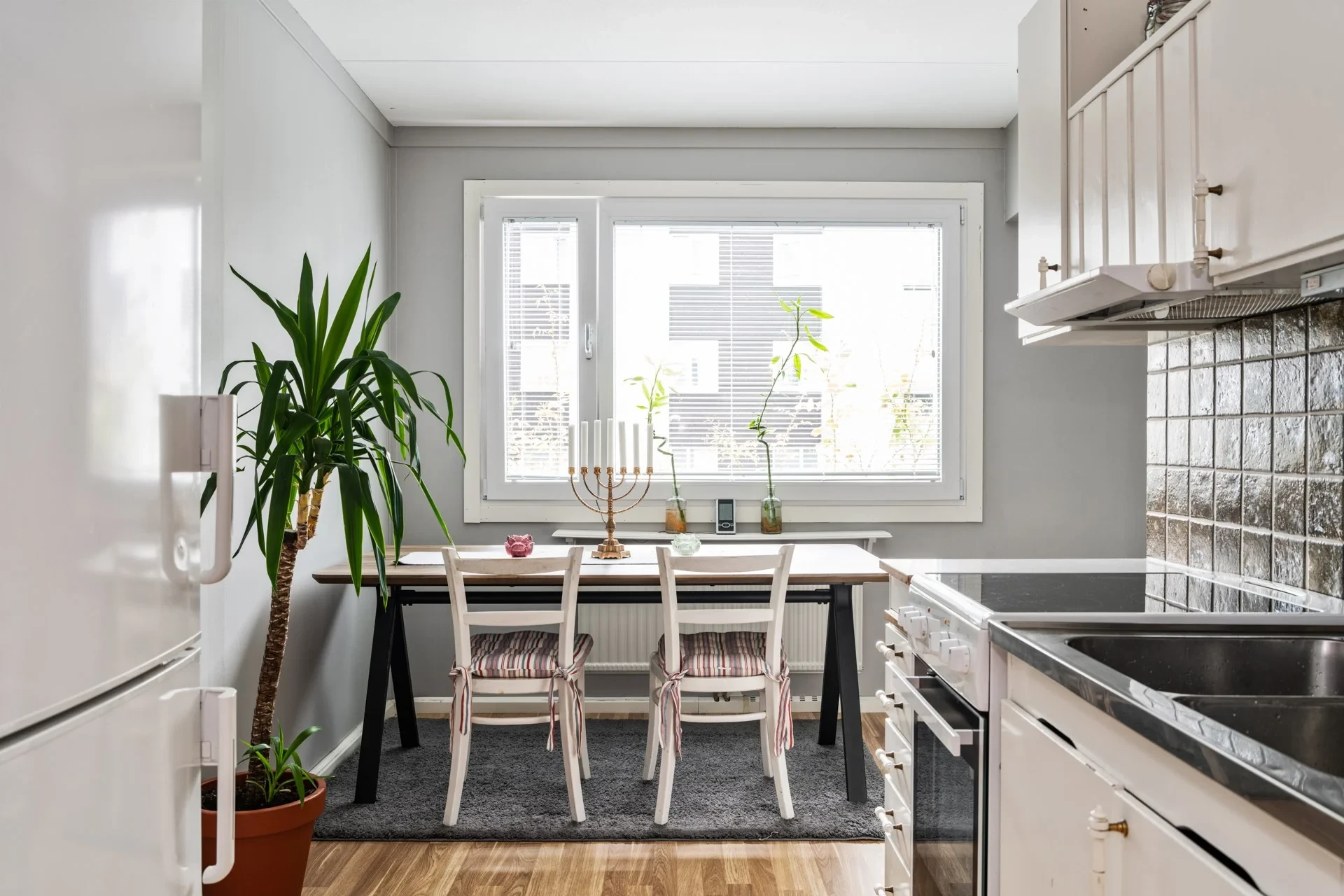 Väldisponerad och rymlig etta i markplan