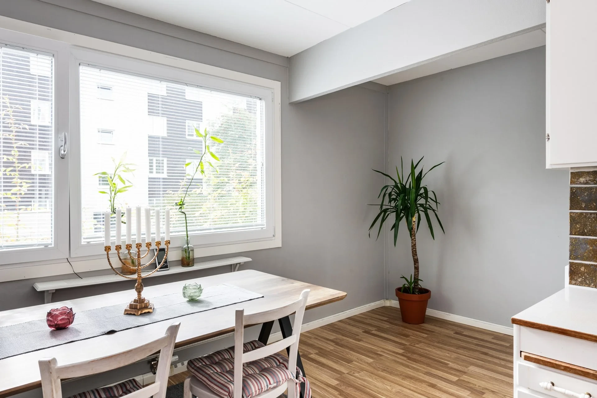 Väldisponerad och rymlig etta i markplan