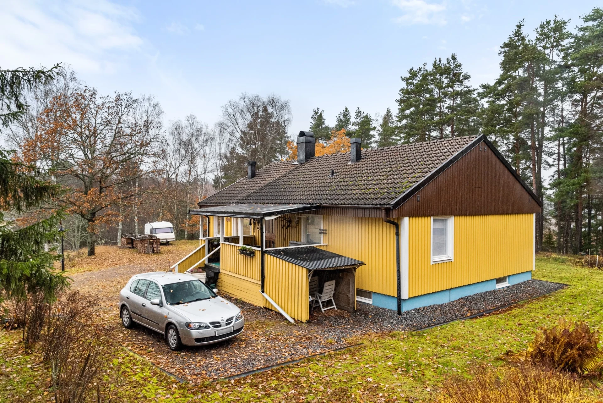 Välskött villa i lugnt och lantligt läge med sjöutsikt!