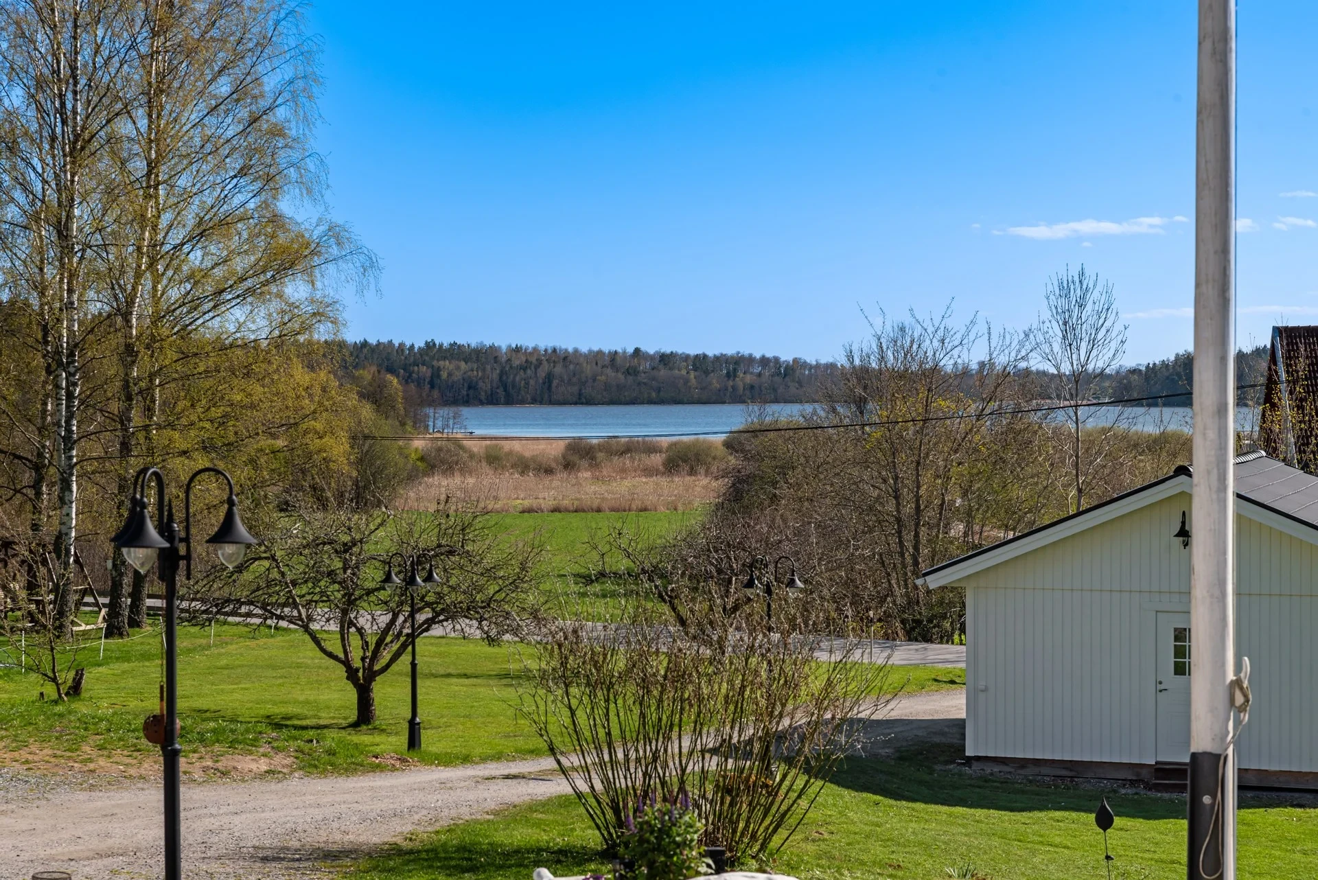 Sjöutsikt i  efterfrågade Långgarn!