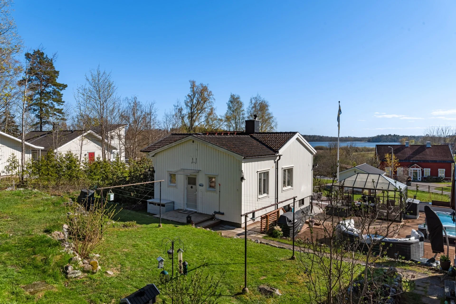 Sjöutsikt i  efterfrågade Långgarn!
