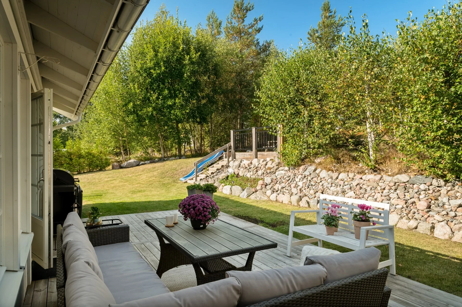 Härlig enplansvilla med högt läge nära Norrtälje