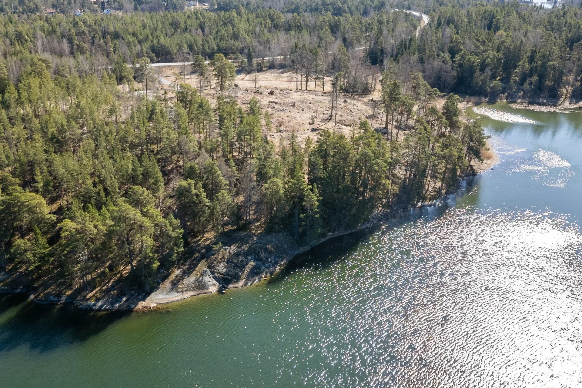 Natursköna tomter med havsutsikt på Langö