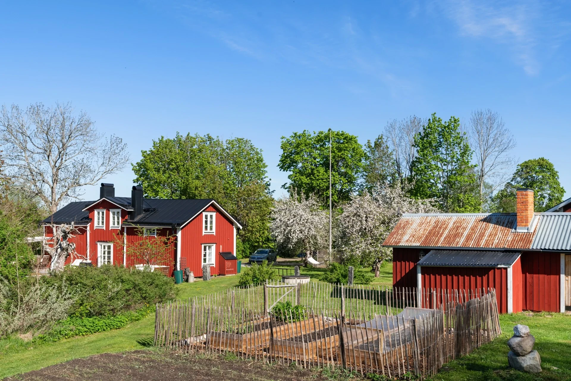 En plats att längta till – lantlig idyll nära Norrtälje